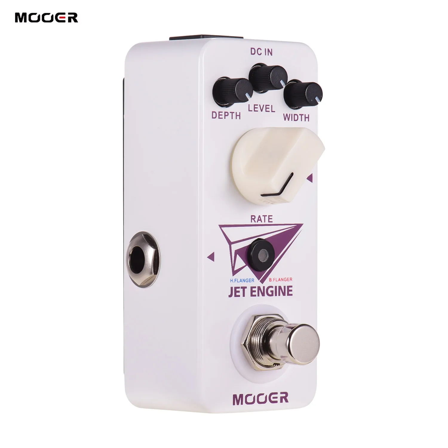 Mooer Jet Engine Digital multi-частота Flanger педаль эффектов для электрогитары True Bypass Micro серии компактная педаль