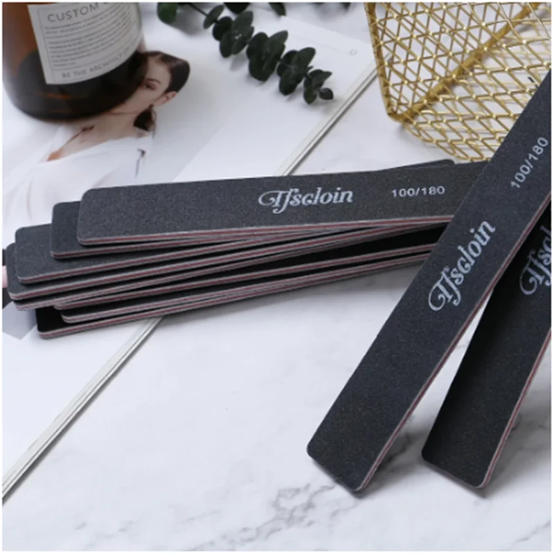10pcs Nail File Manicure 5 Kinds Of Abrasive Files Abrasive Paper