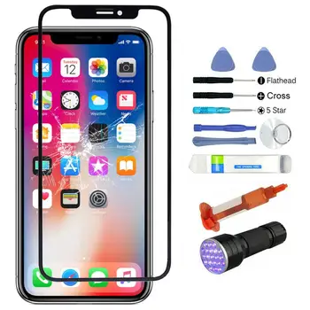 

Replacement Screen Front Glass Repair Kit for iPhone X/XR/XS/XS MAX/11/11Pro MAX