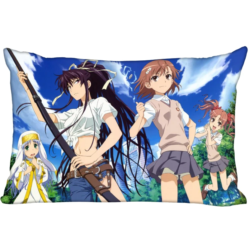 

Hot Sale Custom Pillow List of A Certain Magical Rectangle Pillow Covers Bedding Comfortable Cushion/High Quality Pillow Cases