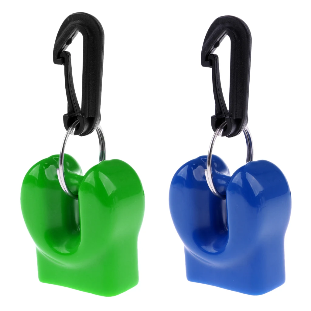 2Pcs Universal Silicone Mouthpiece Holder SCUBA Regulator Octopus Retainer Straps Underwater Diving Snorkeling Accessories