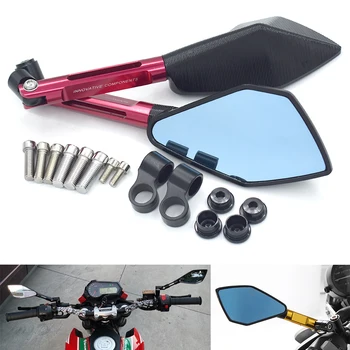 

For BMW XB12R XB12SS XB12SCG Motorcycle Universal Integral CNC Aluminum Alloy Rearview Mirror Racing Scooter Tram Applicable