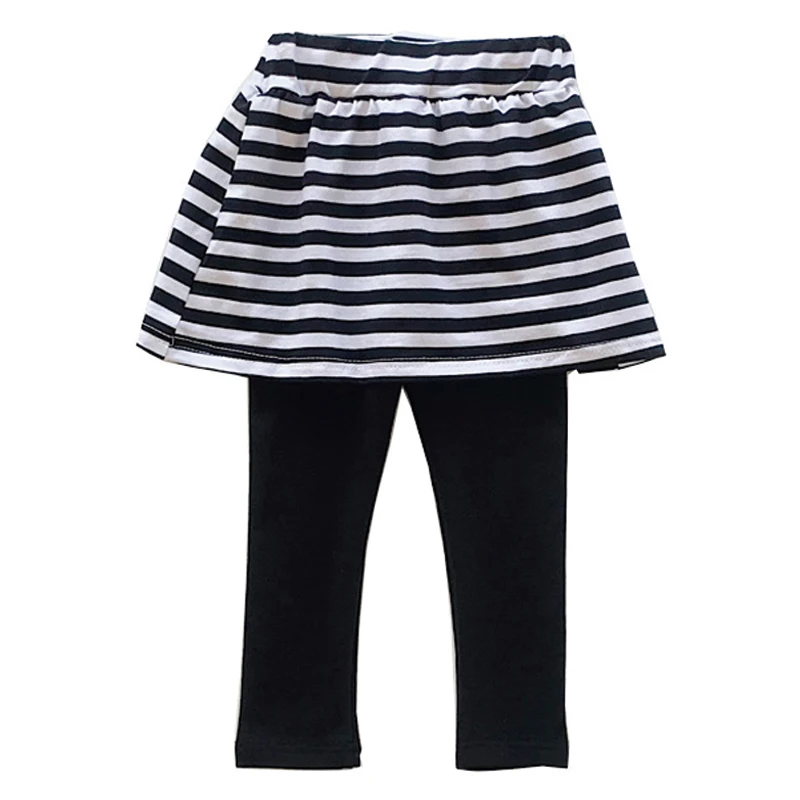 

Girls Leggings Skirt Pants for Children Spring Autumn Trousers 2021 New Fashion Splicing for Girl Kids Culottes Pant Trousers