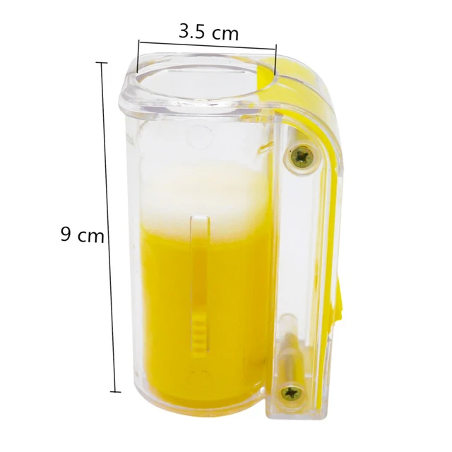 1 Db Méh Queen Marker Palack Ketrec Műanyag Egy Kézzel Jelölő Fogó Dugattyúval Plüss Kerti Méhészeti Kellékek - Image 3