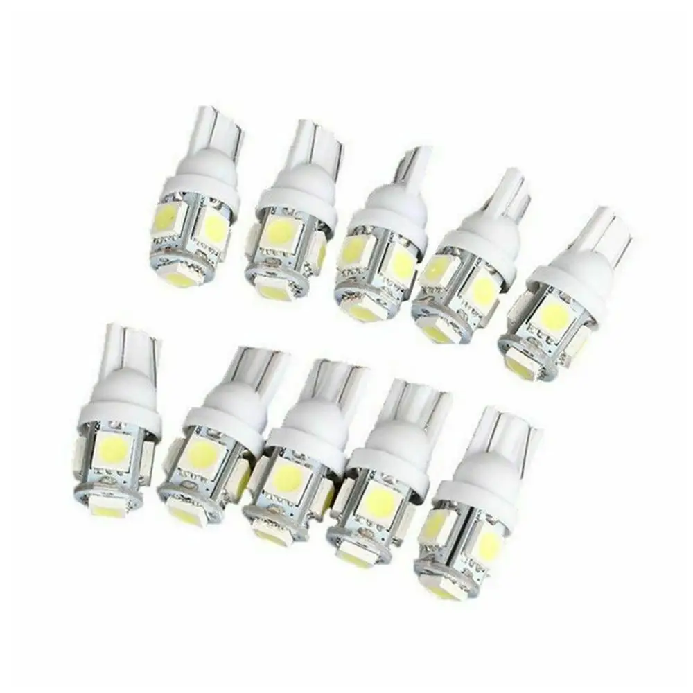15 шт. Автомобильные светодиодные лампы T10 5050 5smd клиновидсветильник / T15/