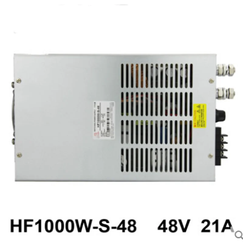 

Produce Adapter Charge HF1000W-S-48 Transformer AC 220V to DC48V 21A single output high Switching Power Charger
