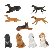

1:64 Miniature Dog PVC Building Scenario Model for Toy Ornaments