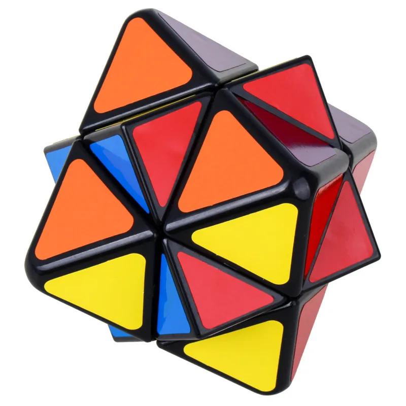 LanLan волчьи клыки четыре оси октаэдрон 2x2x2 специальная форма волшебный куб быстрый ультра-Гладкий 2x2 кубар-Рубик на скорость детские игрушки