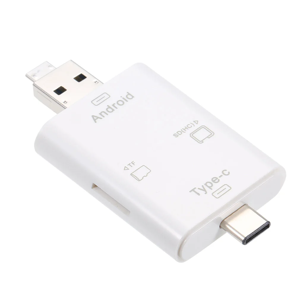 

Type C Multi-function Card Reader TF 2-in-1 Card Readers Type-C 3-in-1 USB OTG