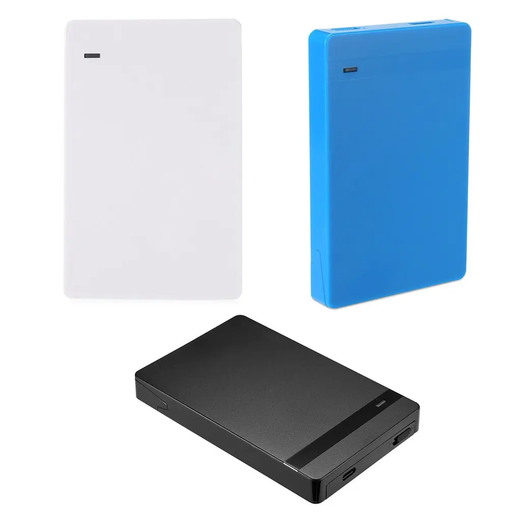 

Hard Drive Enclosure Mobile Hard Disk Box USB3.0 to SATA Hardisk With USB C Cable for Windows for Mac OS