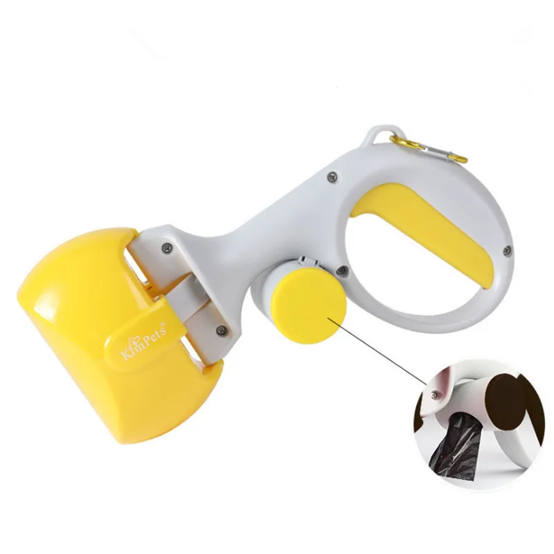 Pet Pooper Scooper с длинной ручкой захват, совок для уборки собачьих экскрементов для уборки животных отходы для собак щенков кошек отходы для уборки er инструменты для чистки два в одном