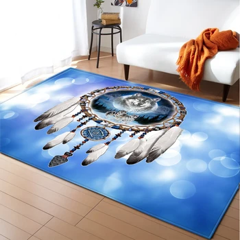 

Nordic Style Carpet Area Rugs Flannel Memory Foam Dreamcatcher Bedroom Floor Carpet Kids Rugs and Carpets for Living Room Modern