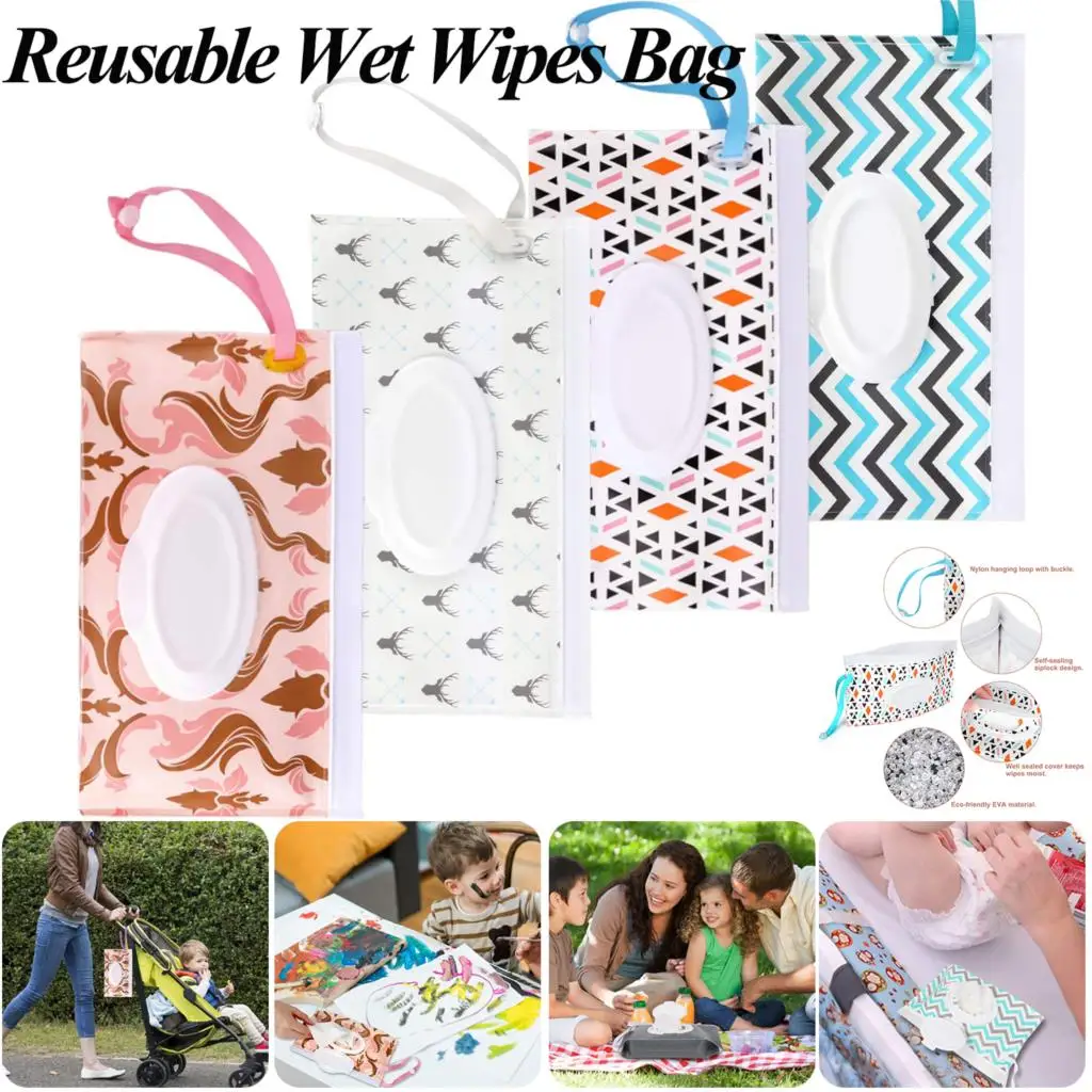 

Kids Wipe Box Wet Wipes Bag Wet Paper Towel Box