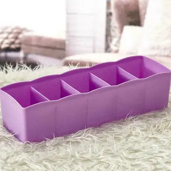 

Limit 100 5 Grid Organizer Tie Bra Socks Drawer Cosmetic Divider Plastic Storage Box