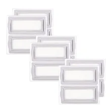 

Adhesive Drawer Sticker Decorative Furniture Cabinet Box Case Iron Metal Tag Label Pull Frame Handle File Name Card Holder Stand