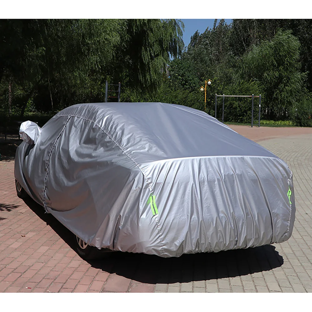 190T универсальные автомобильные Чехлы защита от солнца на открытом воздухе