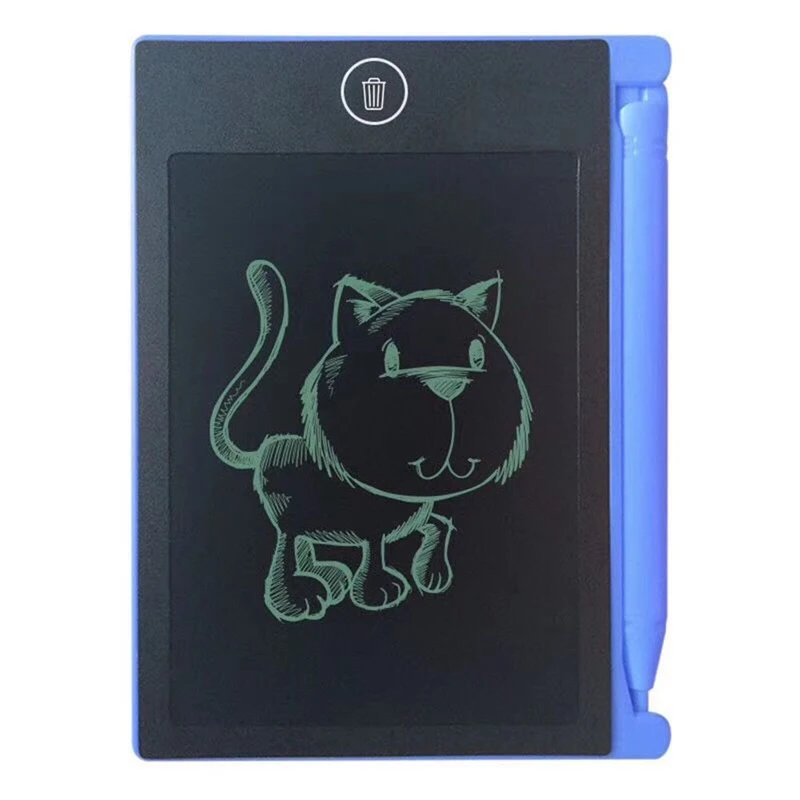 

LCD Writing Tablet Paperless Memo Pad Writing Drawing Graphics Board 4.4 inch