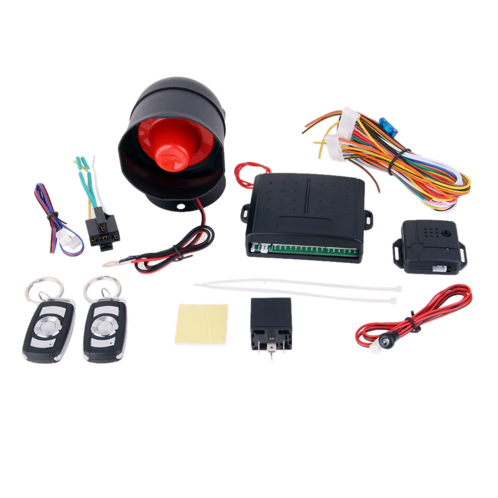 General Car Vehicle Alarm Protection Safety System Keyless Siren Replacement