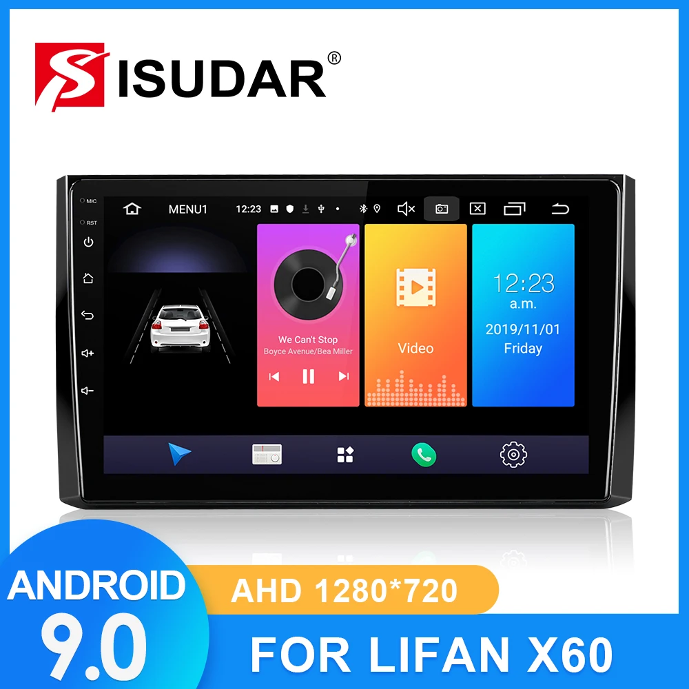 

ISUDAR Car Radio For Skoda Kodiak 2017 2018 2019 2 din Android 9 Autoradio Multimedia GPS DVR Camera RAM 2GB ROM 32GB USB CANBUS