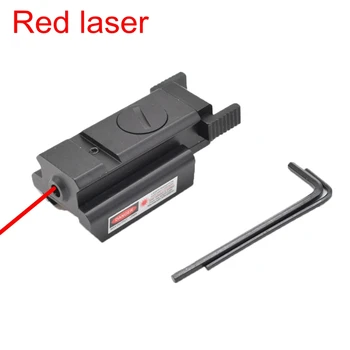 

Tactical Red Dot Mini Red Laser Sight Scope for Gun Rifle Pistol Hunting Optics Laser Sight 20mm Rail