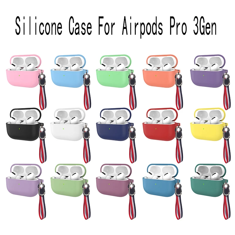 Силиконовый чехол для Airpods Pro 3 Gen Чехол Air Pods Pros 3Gen мягкий гелевый s Airpots Airpods3 Airpodspro