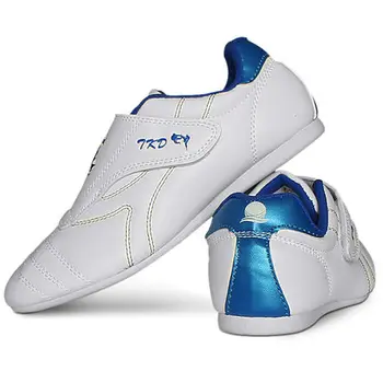 

Taekwondo Shoes Breathable Kung Fu Wear-resistant Training kickboxing Tae kwon do Martial Arts Sneaker Shoes From Kids to Adult