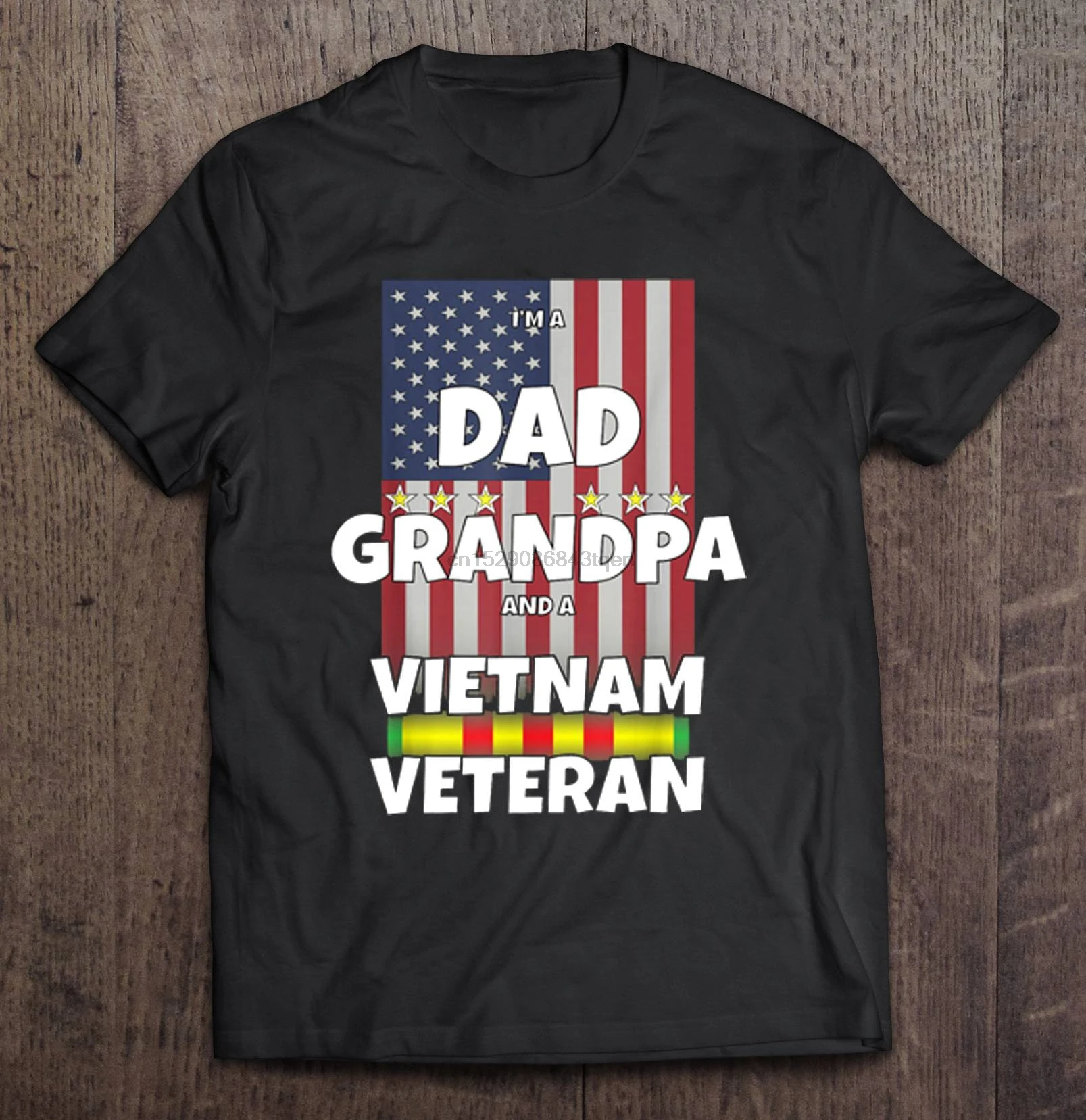Men Funny T Shirt Fashion tshirt I m A Dad Grandpa And Vietnam Veteran Women t-shirt | Мужская одежда
