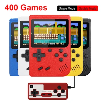 

2020 USB handheld portable electronic game console with built-in 400 classic games color mini game console