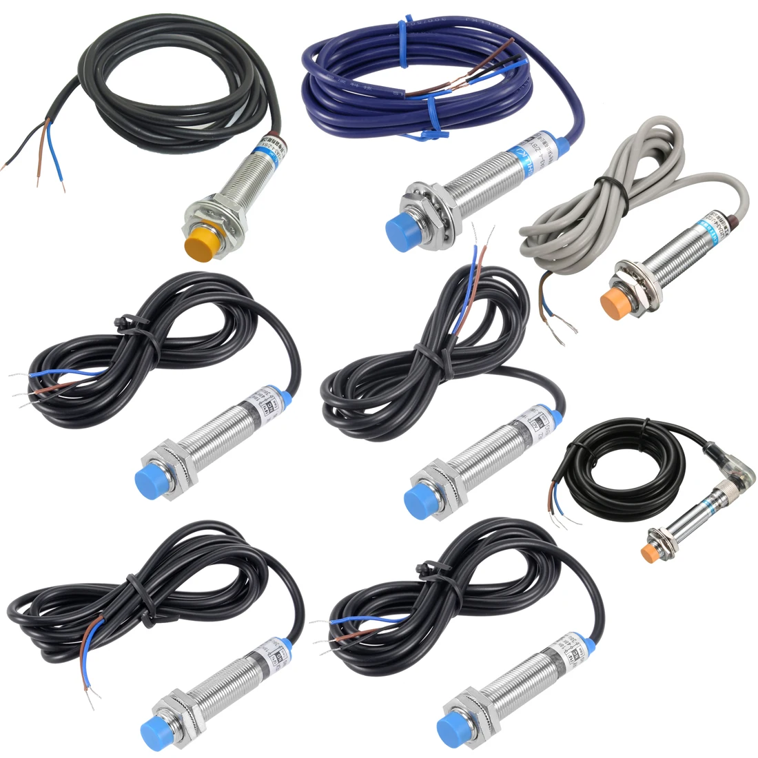 

uxcell 4mm Approach Sensor Inductive Proximity Switch PNP NO NC AC 90-250V 400mA 2-wire