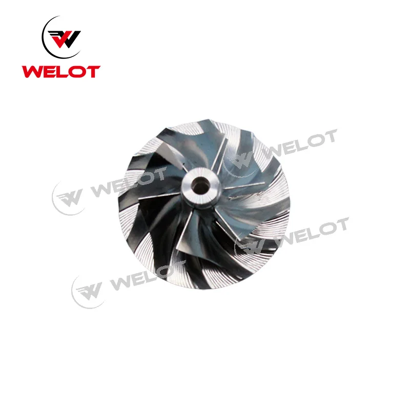 17201-11070 MFS Turbo Kompressor Rad 1720111070 Billet Turbo Fräsen Rad Für Toyota Hilux Innova Fortuner 2,4 L 2GD-FTV – Detail 2