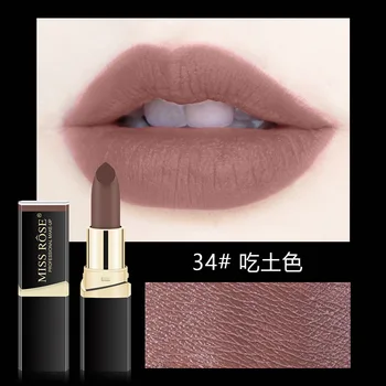 

Poisoned Chocolate Color Lipstick Matte Matte Unicorn Coffee Brown Chestnut Black Lipstick Best Selling 2018 Products korean