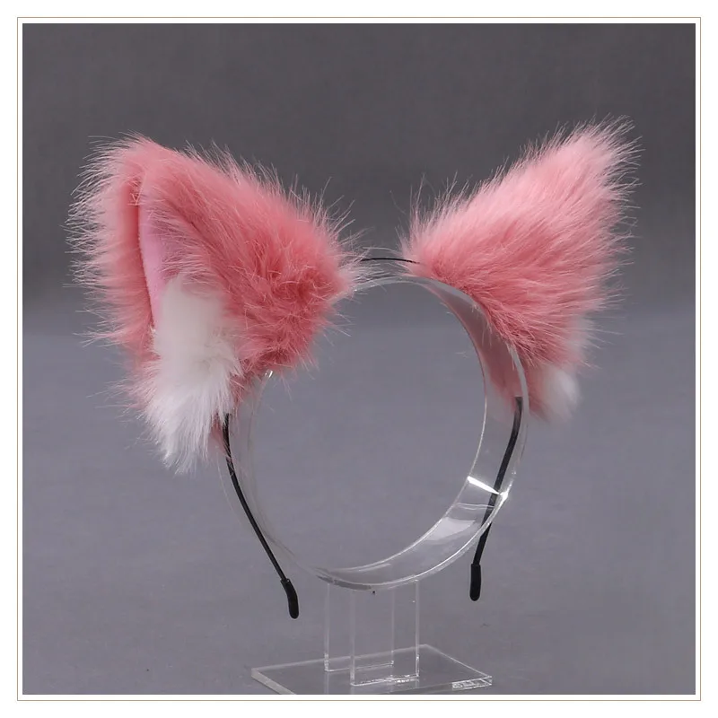 Cosplay&ware Cute Furry Animal Beast Ears Headwear Cat Fox Ear Cosplay Soft Girl Plush Lolita Hair Accessory Anime Props -Zentai shop online Hb97f3c967feb434285925a4c1c2eec00H.jpg