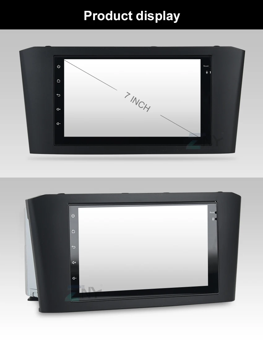 Sale 2019 New 7" Android 9 Carplay For Toyota Avensis T25 2003 2004 2005 2006 2007 2008 Radio GPS Navigation DSP Audio Video TDA7850 18