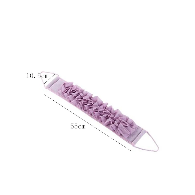 1Pcs Body Wash Scrub Sponges For Body Brush Back Exfoliating Washcloth Accessories For Baths Belt Shower Brushes Scrubber Sponge