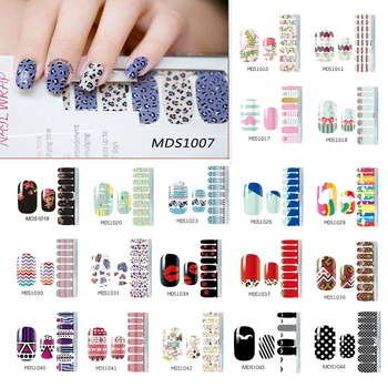 

Nail Polish Strips DIY Waterproof Nail Wraps Cute Cartoon Pattern Nail Stickers Nail Patch For Women Nail Art Stickers