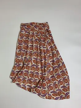 

Women Skirt 2020 Spring and Summer Asymmetric Flower Printed Skirt 4 Colors