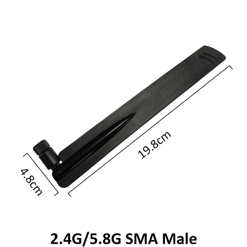 2,4 ГГц 5 ГГц 5,8 ГГц wifi антенна 2,4 ГГц 8dBi SMA разъем wi fi 2,4G 5G 5,8G антенна+ 21 см RP-SMA