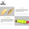 W.P.E KOMODO Spinner Lure 1pcs 12.6g/17.3g/27.2g Spoon Lure Brass Metal Fishing Lure Hard Bait Carp Fishing Pesca Pike Wobblers ► Photo 3/6