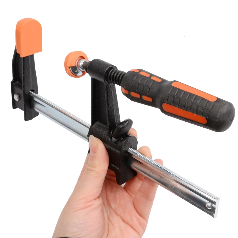 

Clutch F Clamps Heavy Duty Bar 36 Inch Quick Ratchet Woodworking Clamping General Purpose Steel Hand Tools