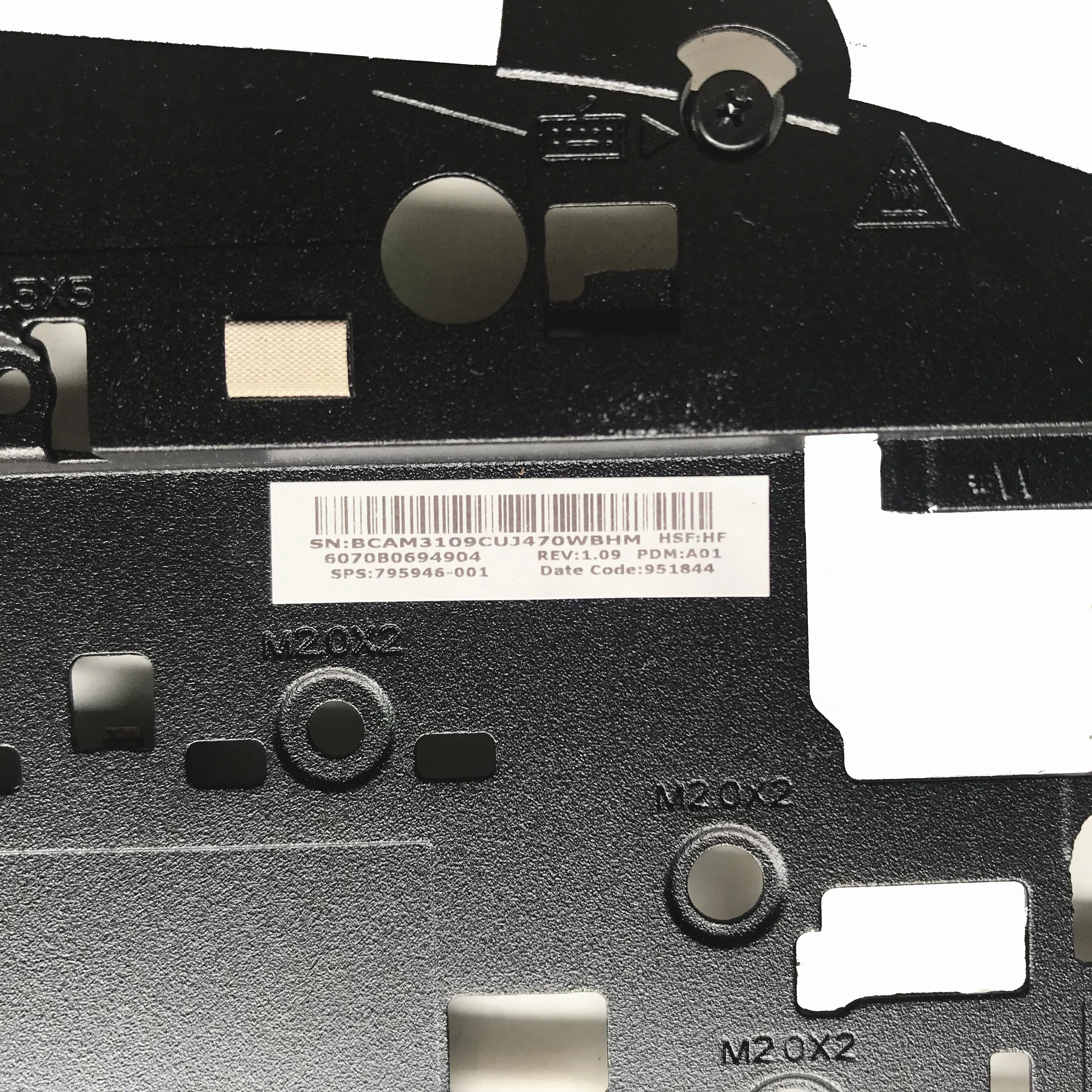 Нижний чехол для ноутбука hp EliteBook 840 G2 740 G2 740 G1 840 G1 D shell Черный