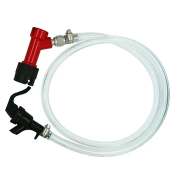 

Pin Lock Beer Line Assembly, Picnic Tap with 3Ft Beer Line for Home Brewing Cornelius Keg Wine Making Soda Dispensing Keg Fittin