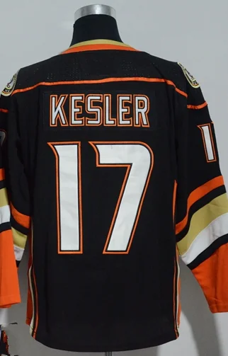 For men A+++ Качественная мужская футболка для взрослых#10 Corey Perry 9 Kariya 15 Ryan Getzlaf 17 Ryan Kesler 8 Teemu Selanne Anaheim - Цвет: For men