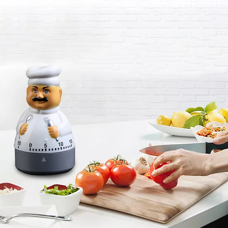 Kitchen-Knife-Fork-Chef-Timer-Dial-Alarm-Home-Baking-Tools-Plastic-60-Minutes-Clock-Electronic-Cooking