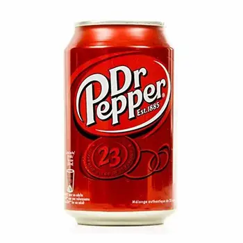 

Dr Pepper 330ml soda