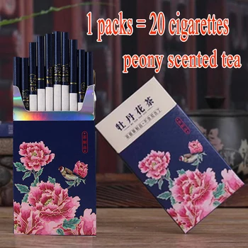 

Peony scented tea Cigarette Tea Herbal Cigarettes Women Men Healthy smoking No Nicotine no Tobacco