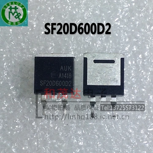 10 шт./лот, SF20D600D2 AUK 600V 20A TO-263