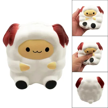 

Cartoon Cute Sheep Squishy Slow Rising Cream Scented Decompression Toy Cure Gift juguetes brinquedos zabawki игрушки антистресс