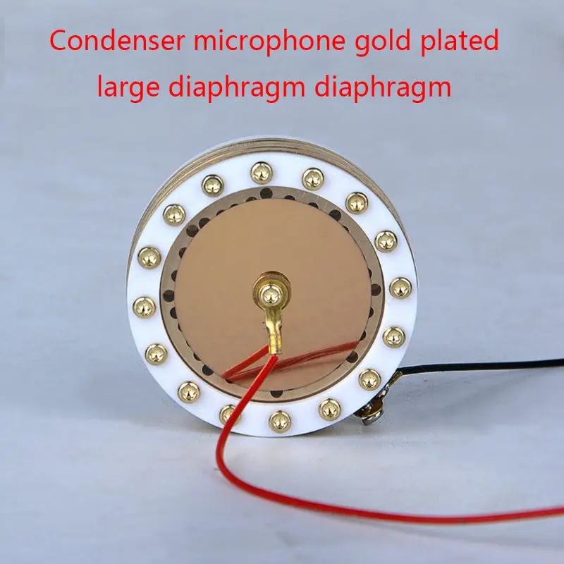 Cápsula diafragma grande para microfone, cápsula interna