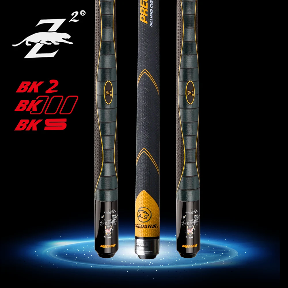 

PREOAIDR 3142 Billiard Pool Cue BK Series Pool Cues Stick 12.75mm /11.75mm Tip with Joint Protector Billar Kit with Gifts