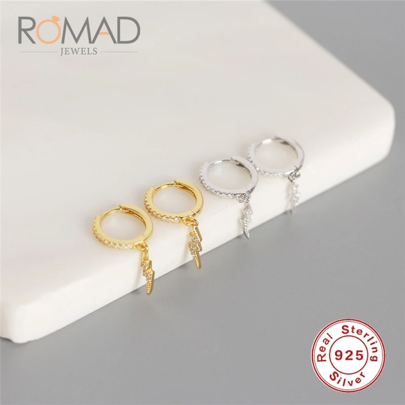 Romad, новая мода, INS, геометрические двуслойные серьги, S925 серебряные серьги, женские серьги с кисточками для девушек, подарки
